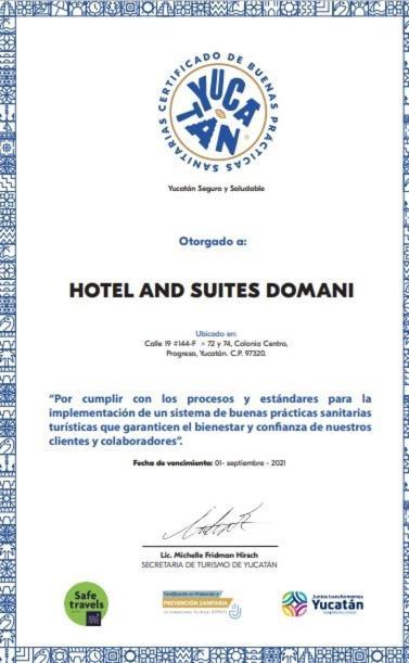 Hotel & Suites Domani Прогресо Екстериор снимка